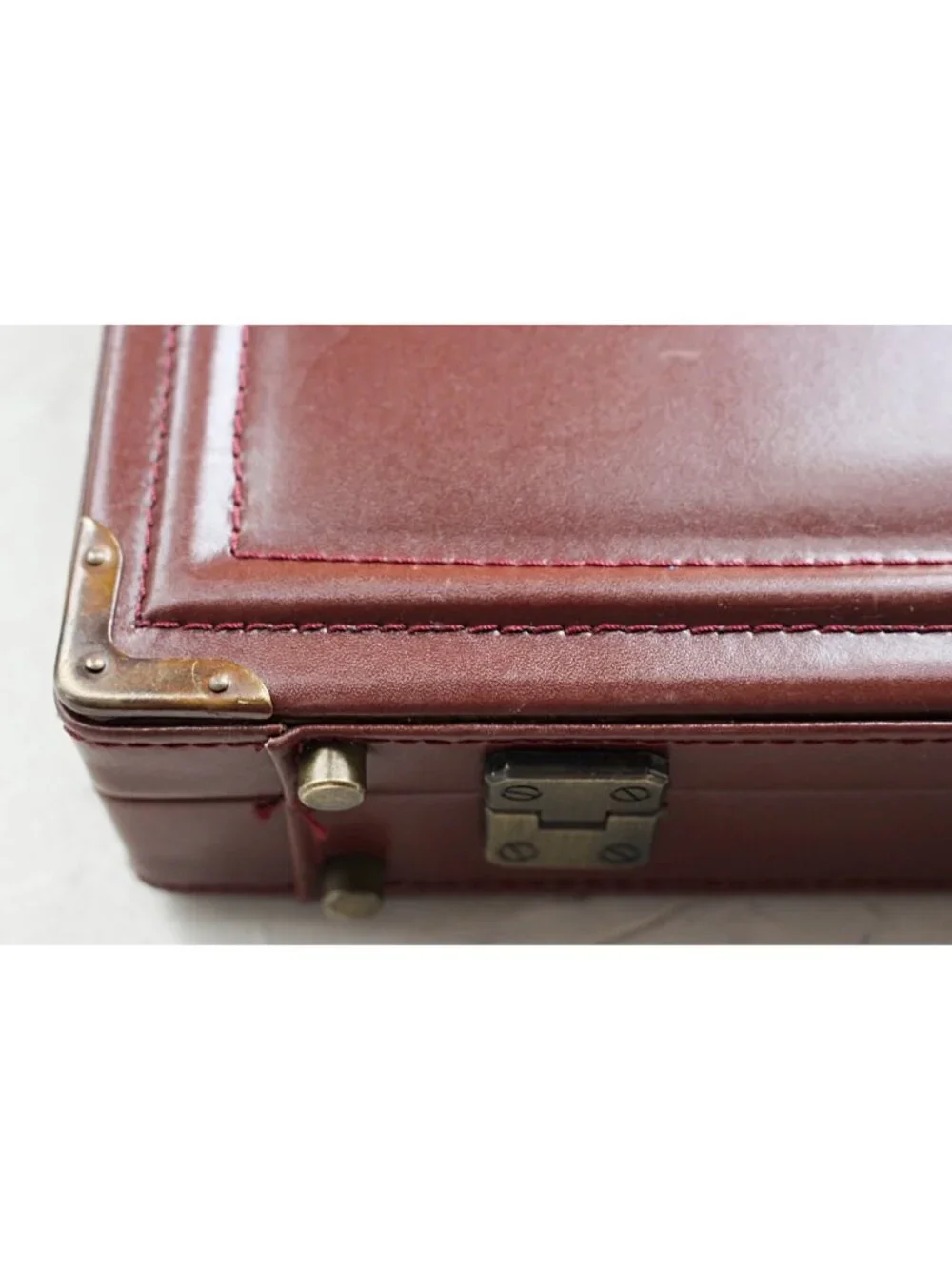 Vintage 1980s Amiet Combination Lock Briefcase in Unused Condition!